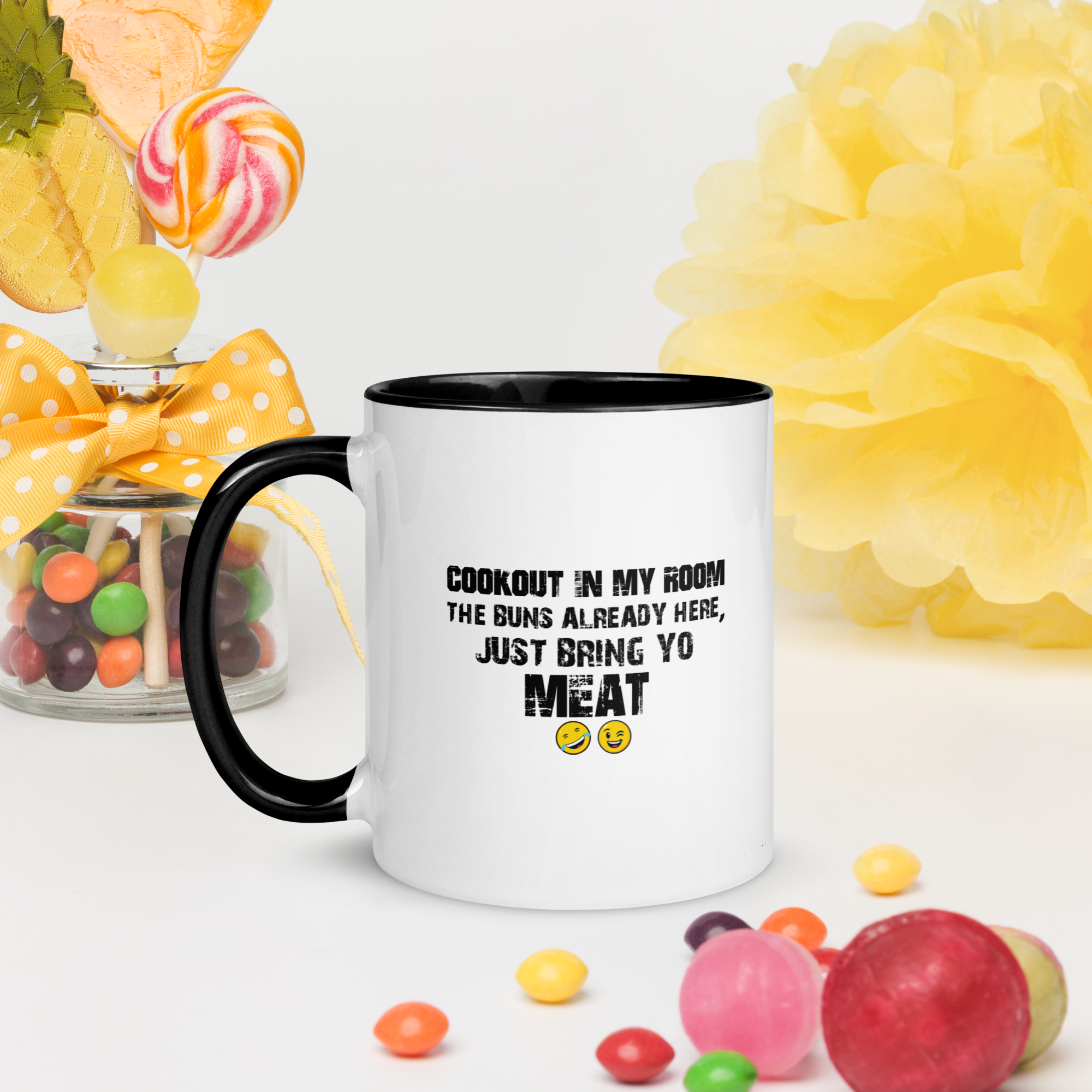 Checkout In My Room White Glossy Mug