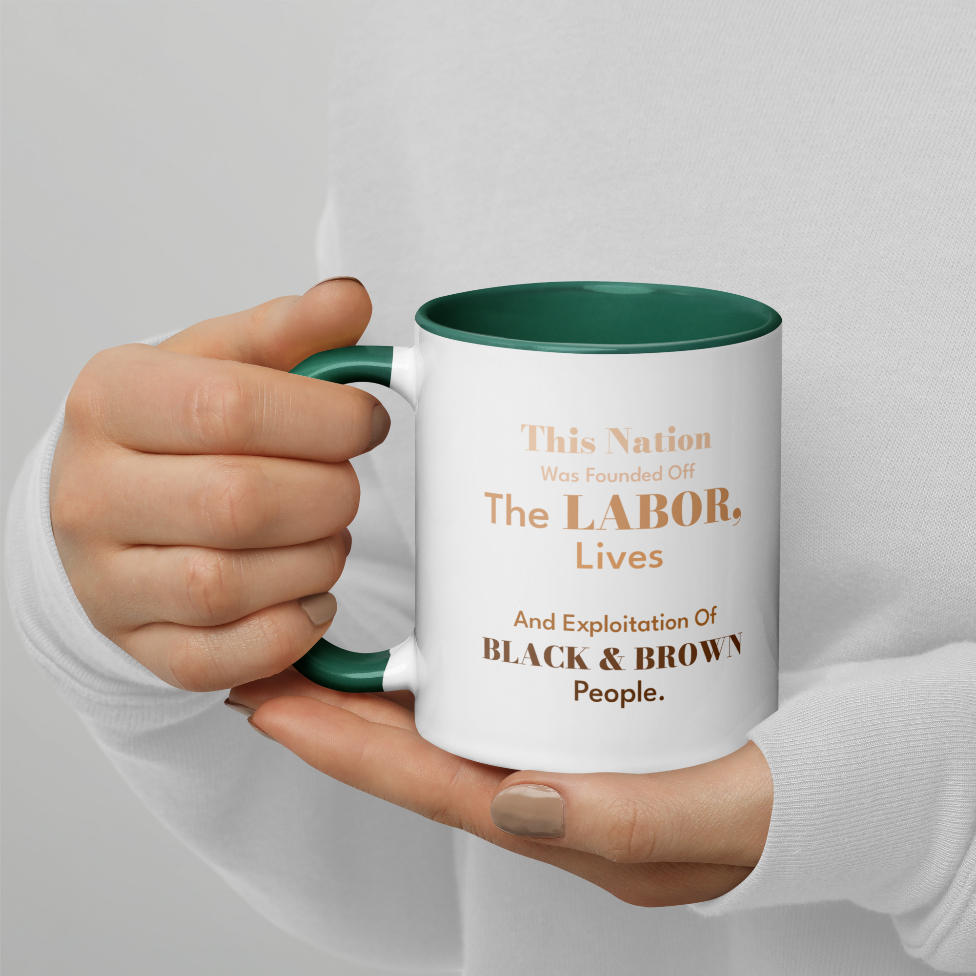 This Nation Was Founded Off Glossy Mug - Image 3