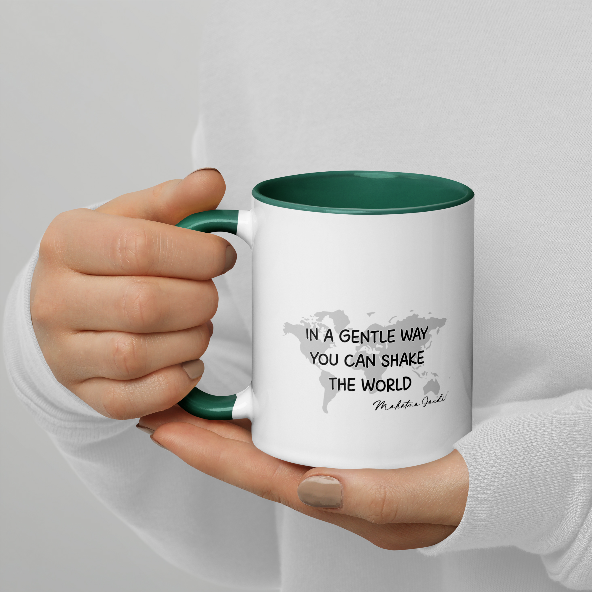 In A Gentle Way You Can Shake Glossy Mug - Image 3