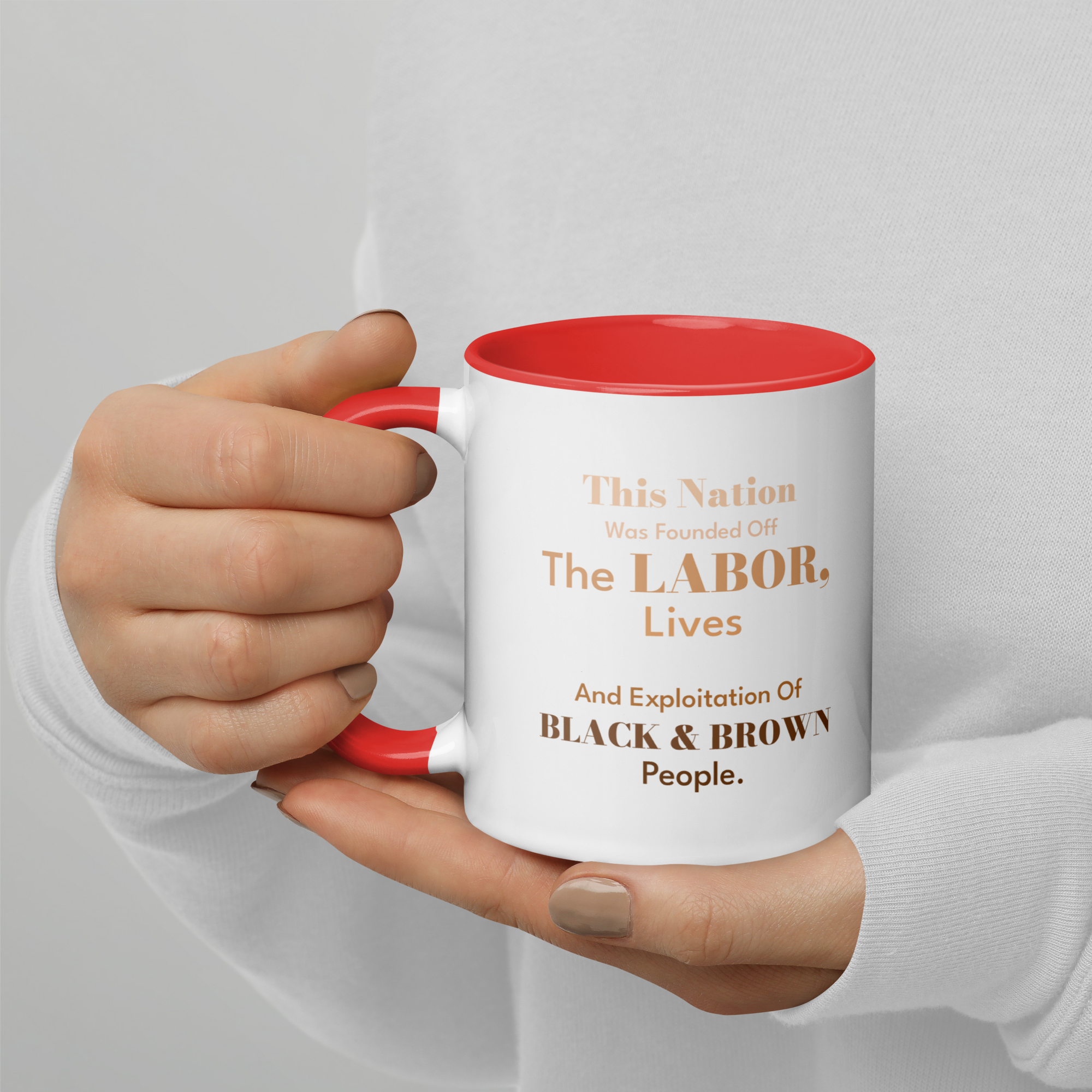This Nation Was Founded Off Glossy Mug - Image 2
