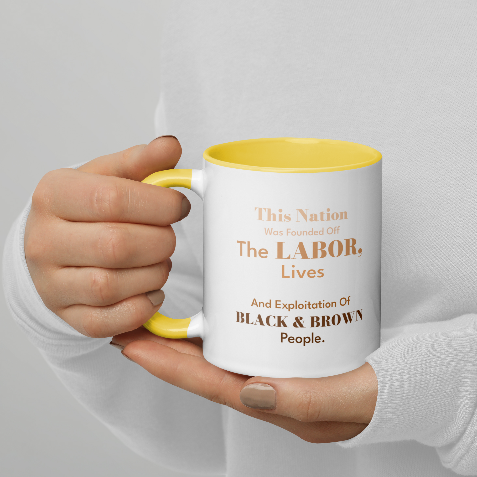 This Nation Was Founded Off Glossy Mug - Image 5